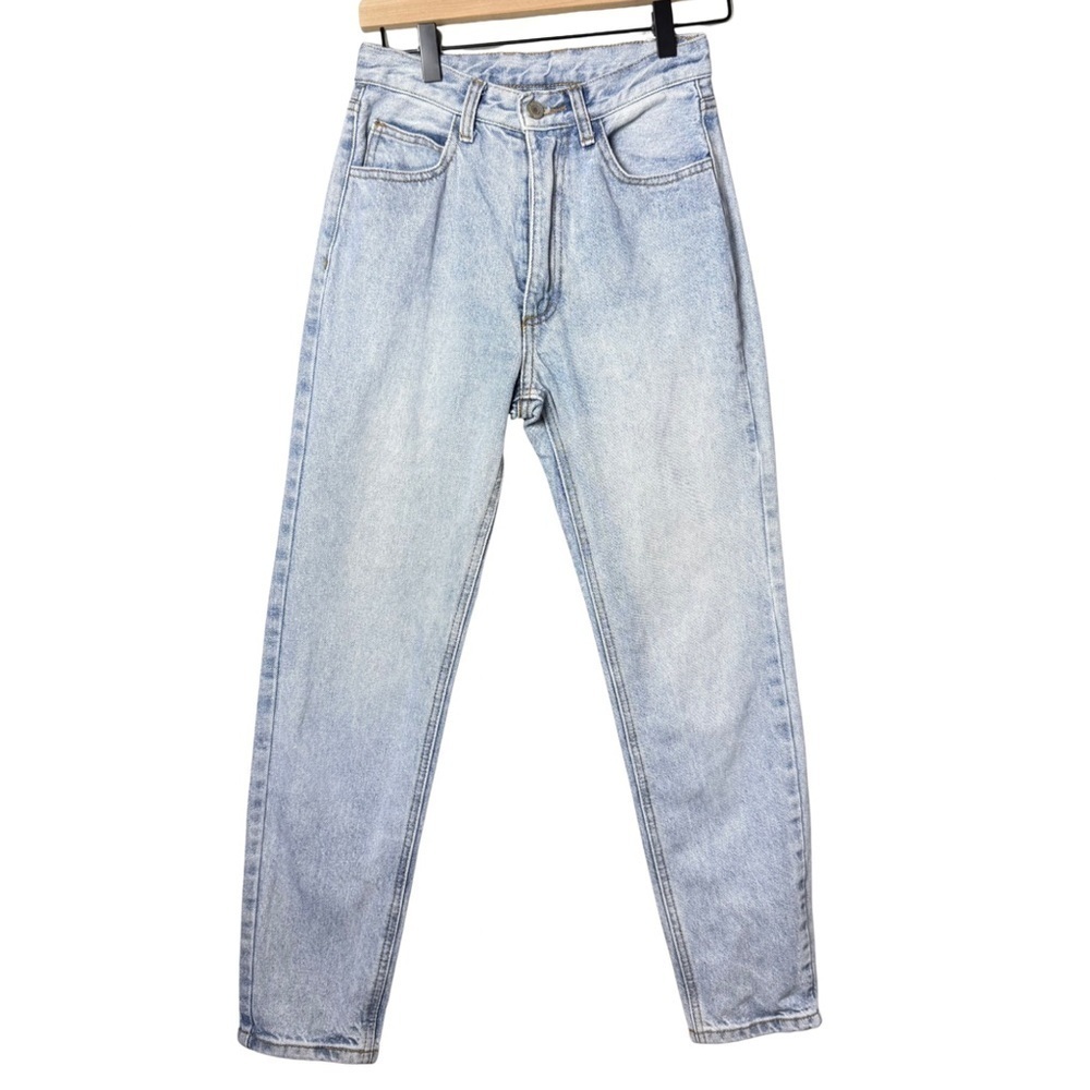 J. Galt Shanghai Womens Jeans Light Wash Cotton Denim Zipper Fly size M